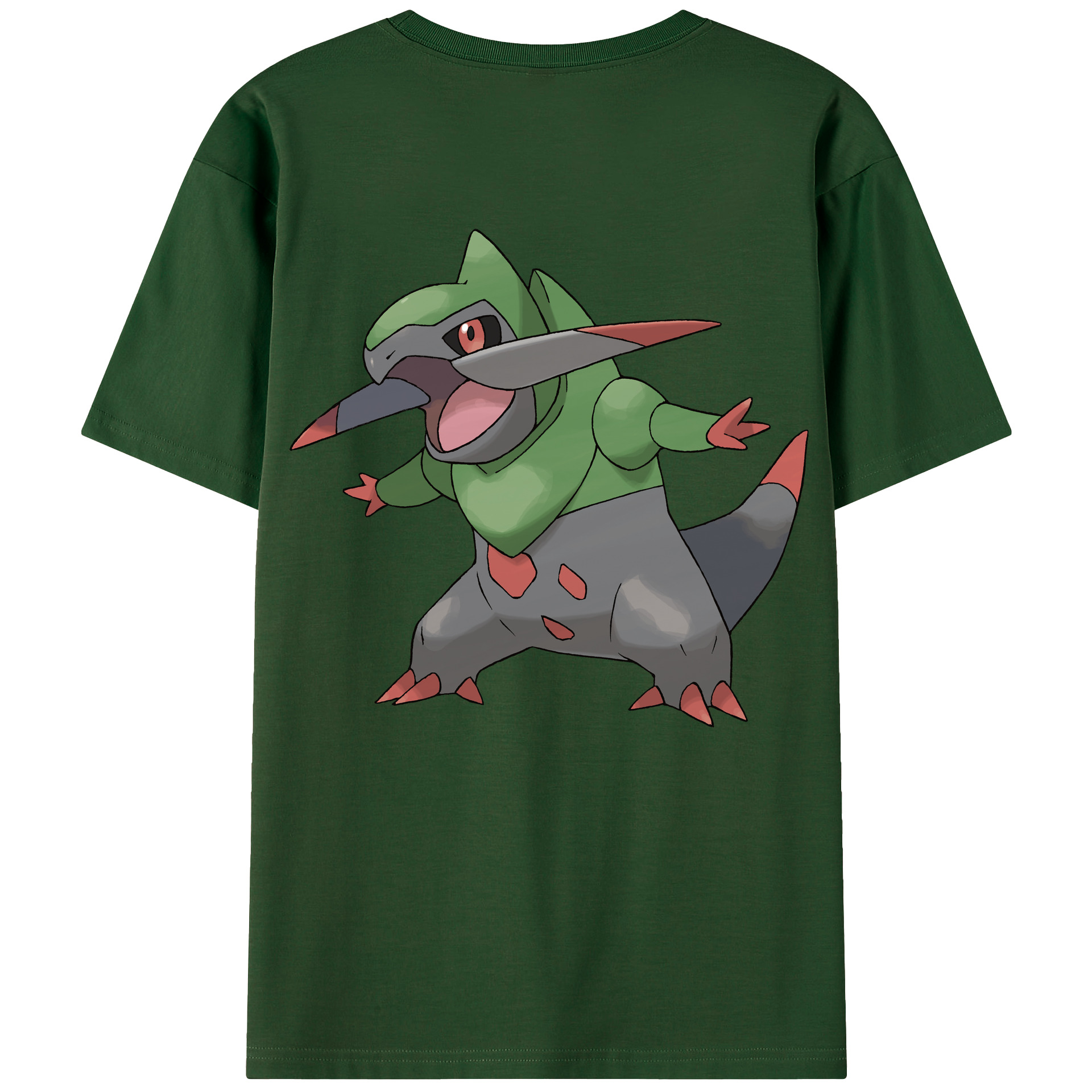 （画像用） ポケットモンスター Pokémon 綿100％半袖Tシャツ（背面プリント）